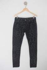 Calça Jeans carlos miele feminina estampada