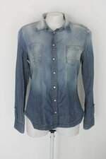 Camisa feminina azul