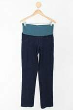 Calça Jeans anna'mi feminina azul com Cós com elástico