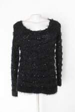 Blusa siberian feminina preta com Paetê