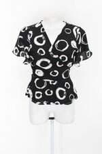 Blusa black pink feminina estampada