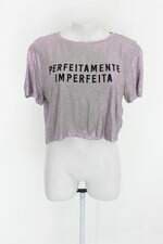 Blusa riachuelo feminina rosa com Flocado