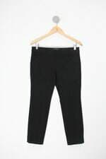 Calça de tecido banana republic feminina preta 