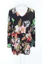 Macaquinho ayres feminino estampado com Cós com elástico