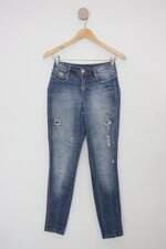 Calça Jeans consciencia feminina azul