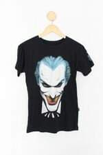 Camiseta Infantil piticas preta com silk 