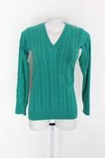 Blusa manga longa feminina verde