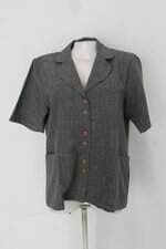 Camisa blanche feminina cinza com Ombreira