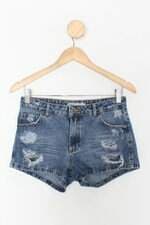 Shorts renner feminino azul