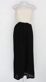 Vestido ahka feminino bicolor 