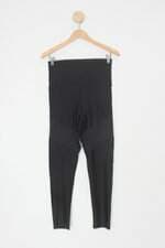 Calça Legging feminina preta com Recortes