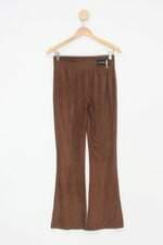 Calça de tecido lits feminina marrom
