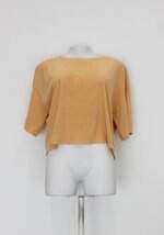 Blusa market 33 feminina amarela