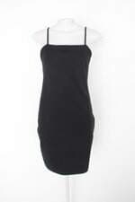 Vestido riachuelo feminino preto com Forro