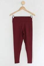 Calça de tecido feminina vinho 