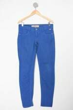 Calça de sarja colcci feminina azul
