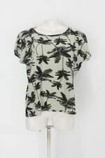 Blusa c&a feminina estampada com Barra Mullet