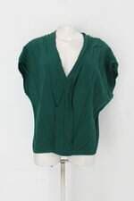 Blusa sacada feminina verde
