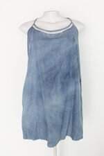 Vestido oito e treze feminino azul