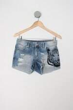 Shorts Infantil azevin azul