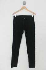 Calça de sarja feminina preta