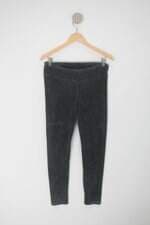 Calça de tecido feminina cinza