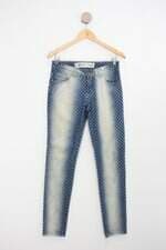 Calça Jeans marisa feminina azul poá