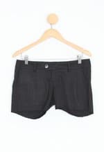 Shorts D.a.z.z. feminino preto com listras
