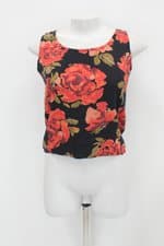 Regata cropped  c&a feminina estampada