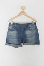 Shorts jeans c&a feminino azul