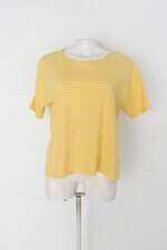 Blusa marisa feminina amarela listrada