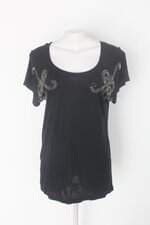 Blusa zimpy feminino preto com Bordado