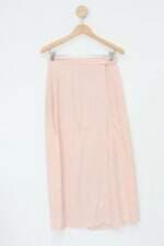 Saia c&a feminina rosa com Fenda