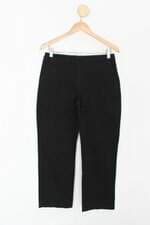Calça de tecido ann taylor feminina preta