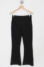 Calça de tecido feminina preta
