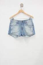 Shorts jeans damyller feminino azul