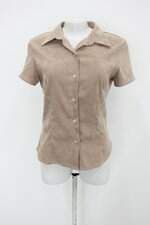 Camisa feminina marrom