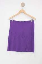 Saia distrimia feminina roxo com Fenda