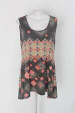 blusa Regata caroll feminina estampada