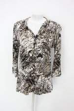 Blusa debrum feminina animal print 