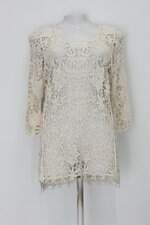 Blusa feminina creme  com Tule