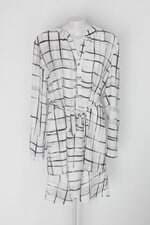 Vestido m.officer feminino estampado com Faixa na Cintura