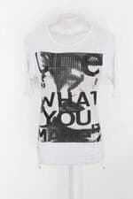 Blusa get feminina branca com Silk