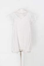 Blusa hering feminina branca com Renda