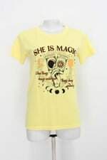 Blusa feminina amarela com Silk