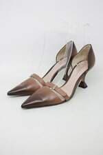 Scarpin armani feminino marrom com Degradê