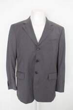 Blazer brooksfield masculino cinza com Ombreira