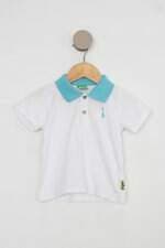 Polo Infantil puc bicolor com recortes