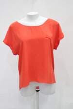 Blusa tess feminina laranja