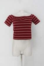 Blusa marisa feminina vinho listrada